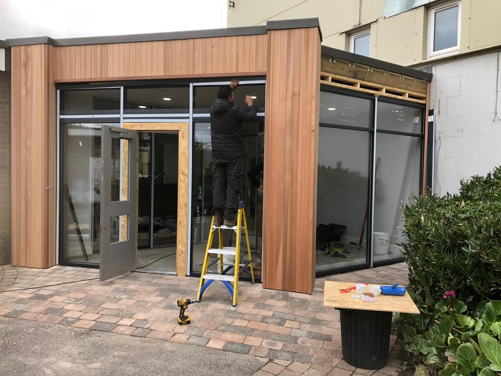 Upper Batley High School Reception Extension — Project stage 1