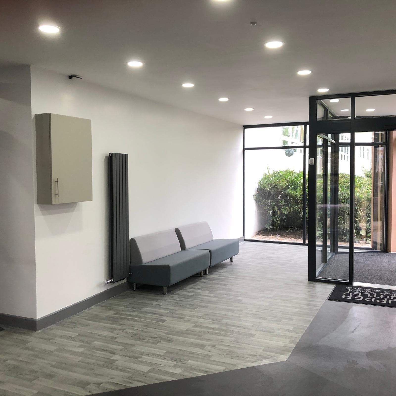 Upper Batley High School Reception Extension — Project stage 4