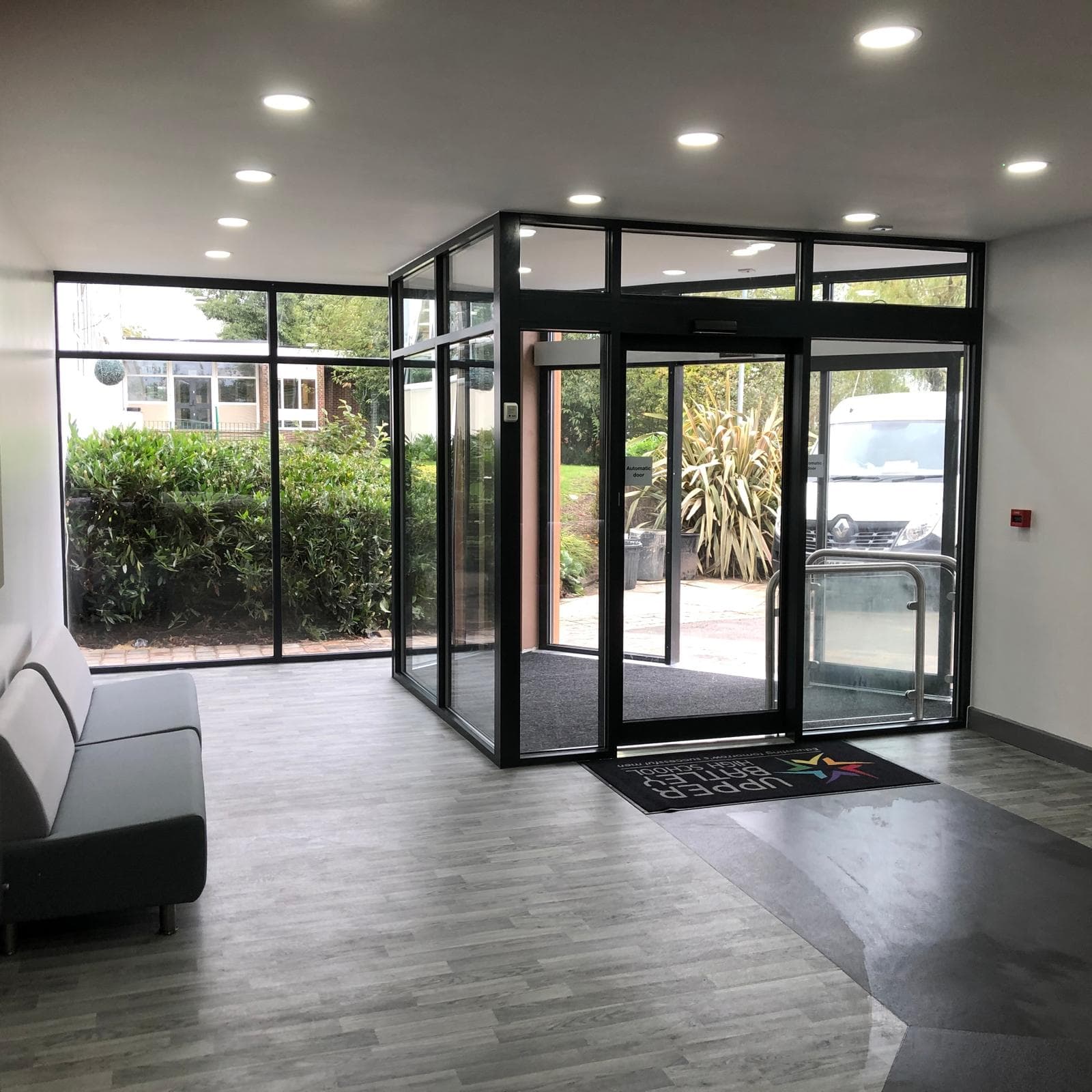 Upper Batley High School Reception Extension — Project stage 5
